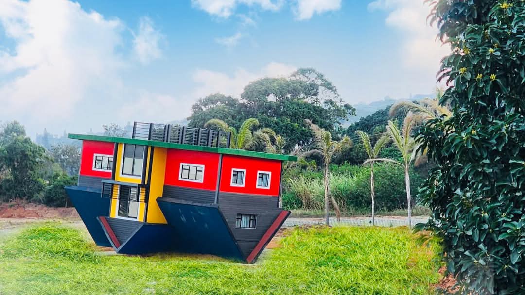 Upside Down House Melville